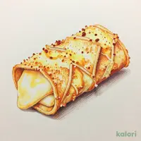 比叡生湯葉とモッツァレラチーズの天ぷら