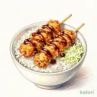 浪速の串かつソース丼