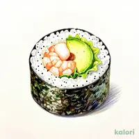 海老とアボカドのサラダ巻 １本