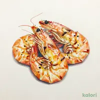 海老の炙り焼