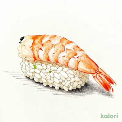 海老（ボイル） １貫