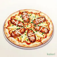 Teriyaki Pork Pizza