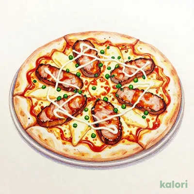Teriyaki Pork Pizza