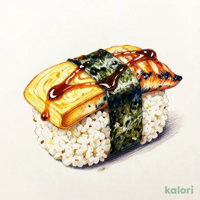 Anago & Egg Roll