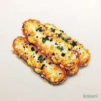 Chikuwa (Fish Cake) Sticks with Seaweed Tempura