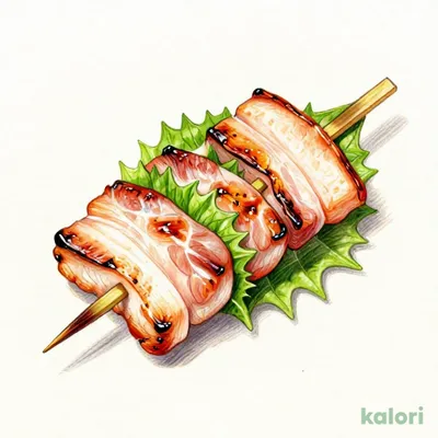 Pork & Shiso Leaf Skewer, 1 pc