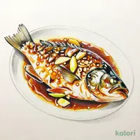 Simmered Sea Bream Head