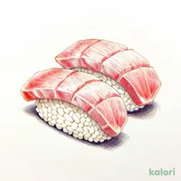 （食べ放題限定）びんちょうまぐろ握り3貫