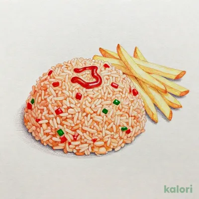 チキンライス＆ポテト