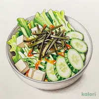 ミネラルたっぷり和風サラダ