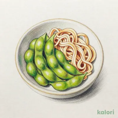 前菜（枝豆と貝ひも）