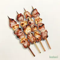 本日の7種串焼盛り合せ 塩
