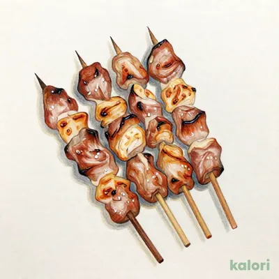 本日の7種串焼盛り合せ 塩
