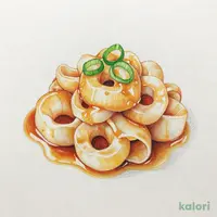 酒の肴 貝ひもの酢味噌掛け
