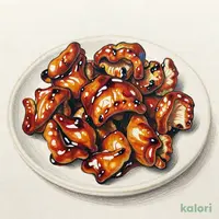 鶏皮タレ焼