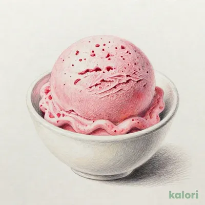 いちごアイス（セットデザート）