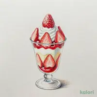 いちごパフェ(セットデザート)