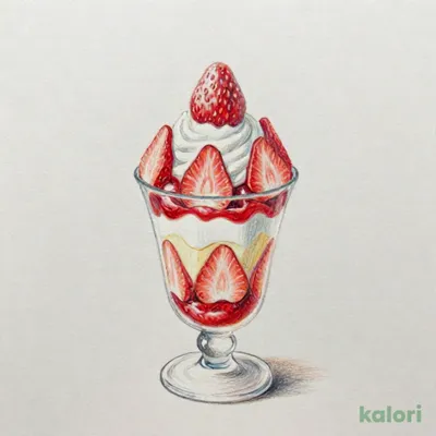 いちごパフェ（セットデザート）