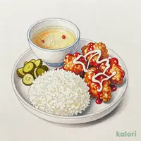 コチュマヨ（チキンパ定食）