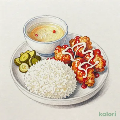 コチュマヨ（チキンパ定食）