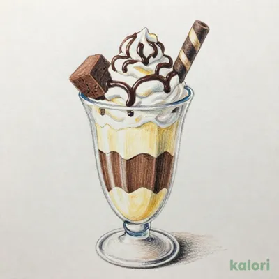 チョコレートパフェ