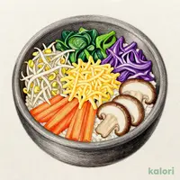 チーズ石焼きビビンバ（彩りプレミアム定食）