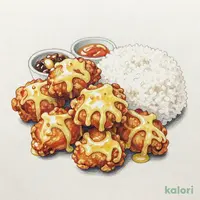 ハニーマスタード（チキンパ定食）