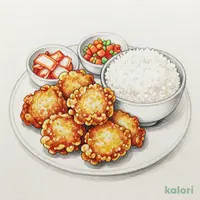 プレーン（チキンパ定食）