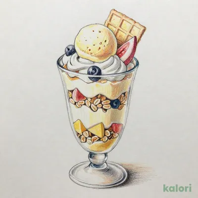 季節のパフェ