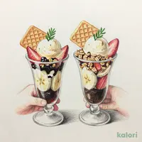 季節のパフェ(セットデザート)