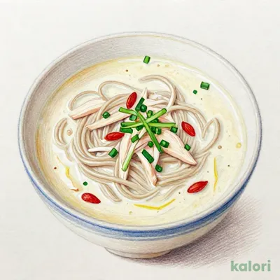 滋養スープの参鶏湯麺（セットメニュー）