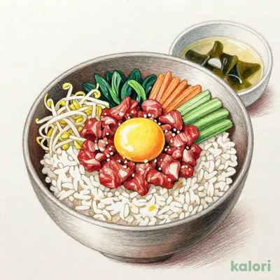 自家製だれ 肉刺しユッケビビンバ