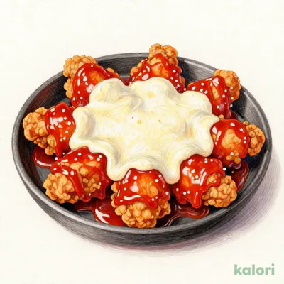 鉄板チーズヤンニョムチキン