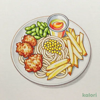 お子様うどんプレート