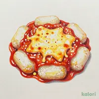しっかり辛いコク旨トッポキ（チーズトッポキ）