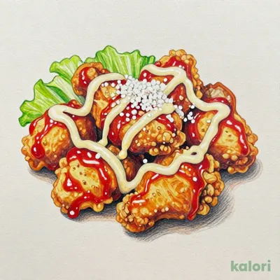 たっぷりチーズヤンニョムチキン (5個)
