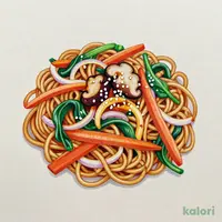 もちもちタンミョンのチャプチェ