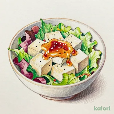エゴマと豆腐のヘルシーサラダ（ダブルサイズ）