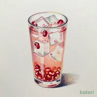 ザクロ酢サワー