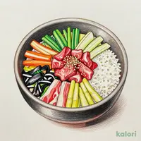 彩りサラダビビンバ