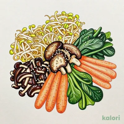 本日のナムル5種盛り合わせ