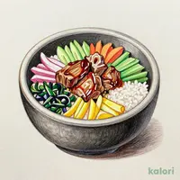 牛カルビ石焼きビビンバ
