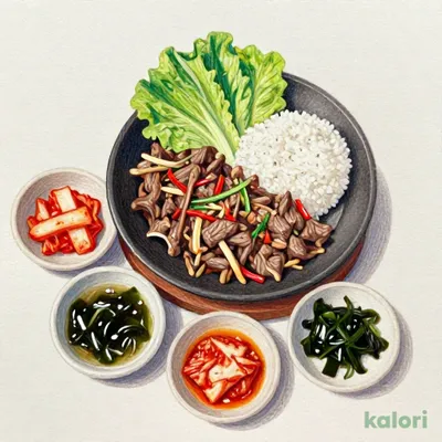牛肉プルコギ定食