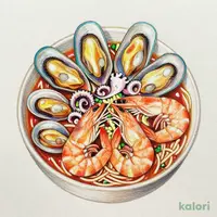 特製 魚介の濃厚チゲ麺