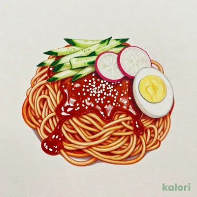 絶品！旨辛ビビン麺