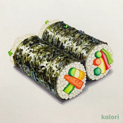 野菜のキンパ