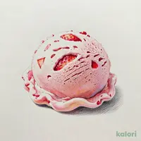 いちごアイス