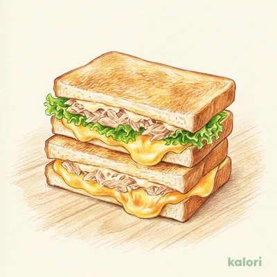 モーニングAトーストサンド とろ～りチーズ＆ツナ ～チェダーチーズ～