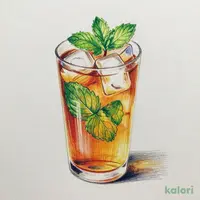 Iced Rooibos Mint Tea (Caffeine-Free)