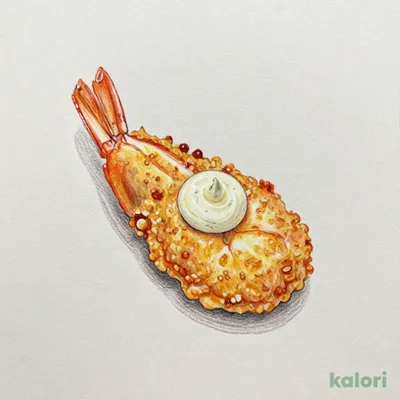 エビフライ1本